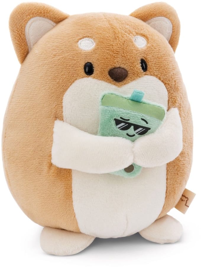 Nici knuffel hond Hiro 27cm bubble tea pluche speelgoed cadeau.