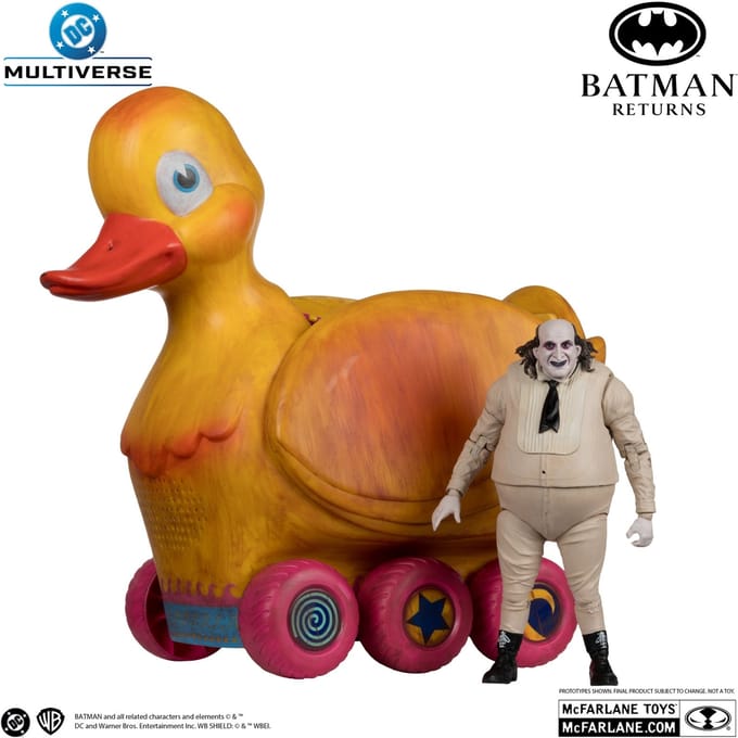 McFarlane Toys DC Multiverse Vehicles The Duck With Penguin Figure (Batman Returns)