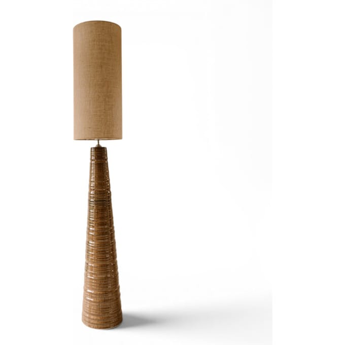 Indore Home - Sorrento - Vloerlamp - Bruin