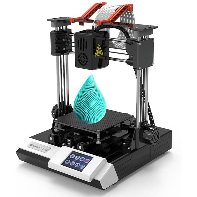 EasyThreed K6 3D-printer FDM Desktop-drukmachine 100x100x100mm4x4x4inches Afdrukformaat B-AU