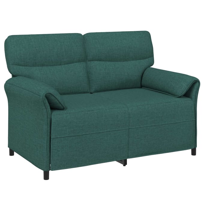 vidaXL - Bank - 100% - polyester - metalen - frame - MDF, - Multiplex