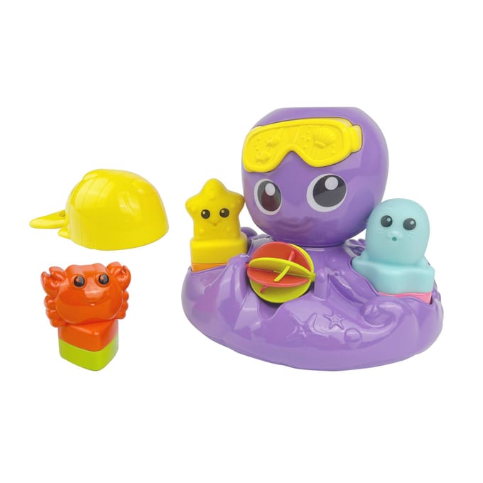 VTech Baby Spetter & Draai Octopus - Interactief Speelgoed - Badspeelgoed - Speelgoed 1 tot 5 jaar
