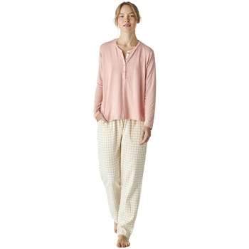 JJBEP0501 Bedrukte pyjama met lange mouwen voor dames