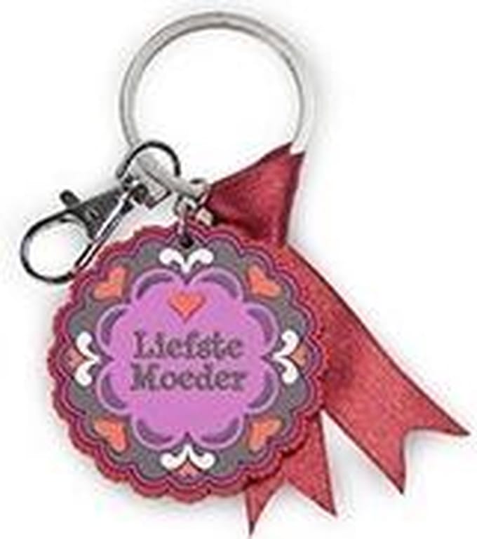 Be Happy - Sleutelhanger - Liefste moeder