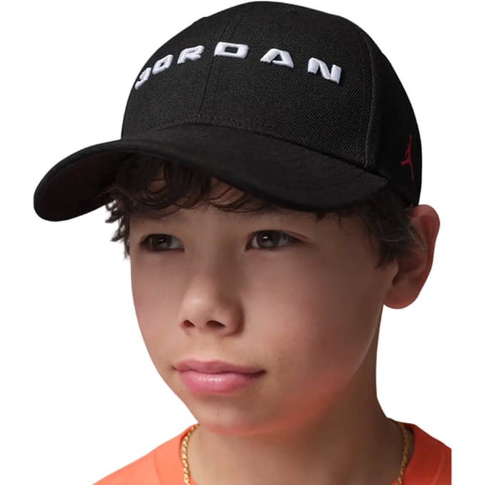 Jordan Jan Jordan Structured Strapback Pet Zwart K023