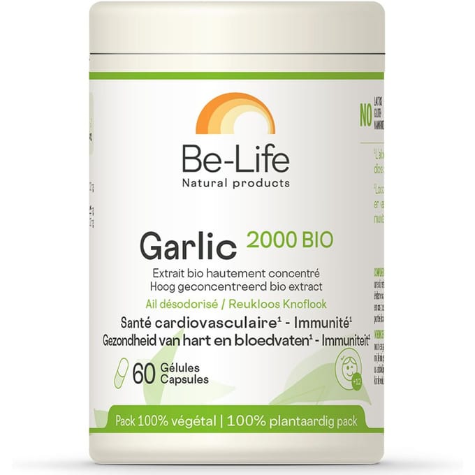 Be-Life Garlic 2000 bio 60 Softgels