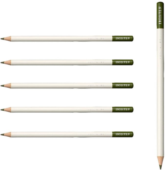 Tombow Irojiten - Kleurpotloden - D6 - Elm Green - Groen - 6 Stuks