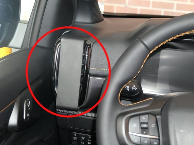 Brodit ProClip houder geschikt voor Ford Ranger 2023 - Left mount