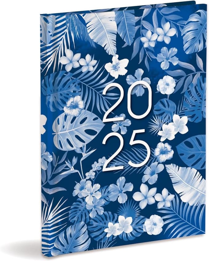 Agenda 2025 Hardcover Weekoverzicht Januari t/m December Turkoois