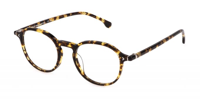 Lozza VL4324 Avana gialla lucida 48/19/145 UNISEX Brilmonturen