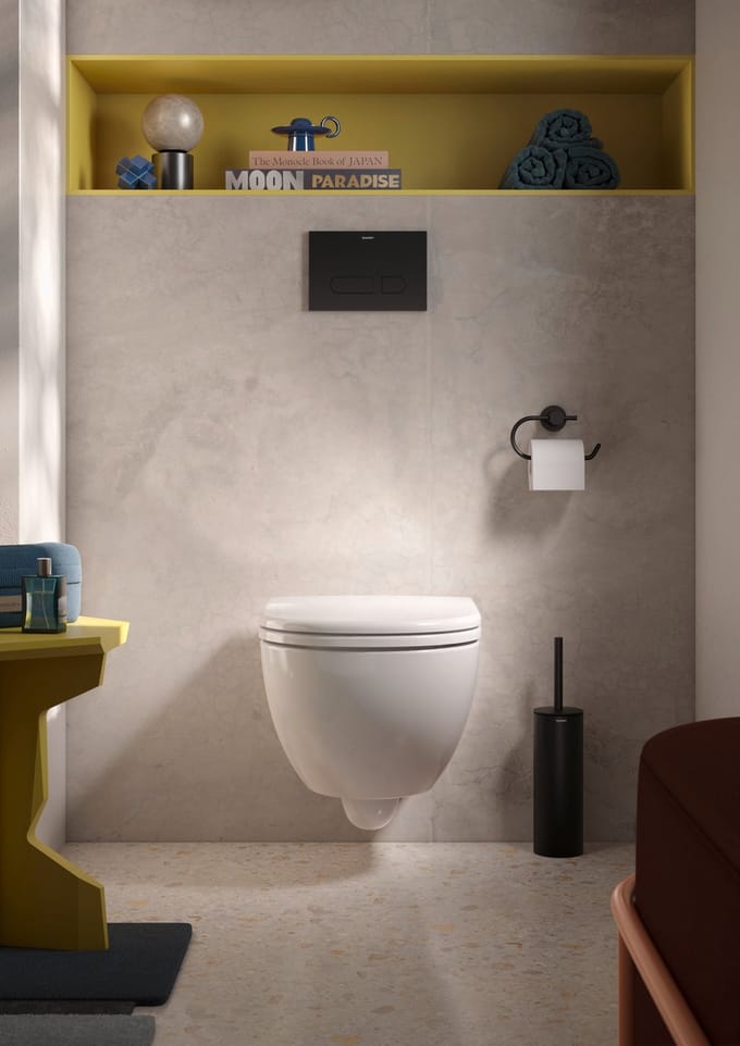 Duravit D-Code 2.0 WC-Zitting zonder softclose afneemb., Wit, 0028210000