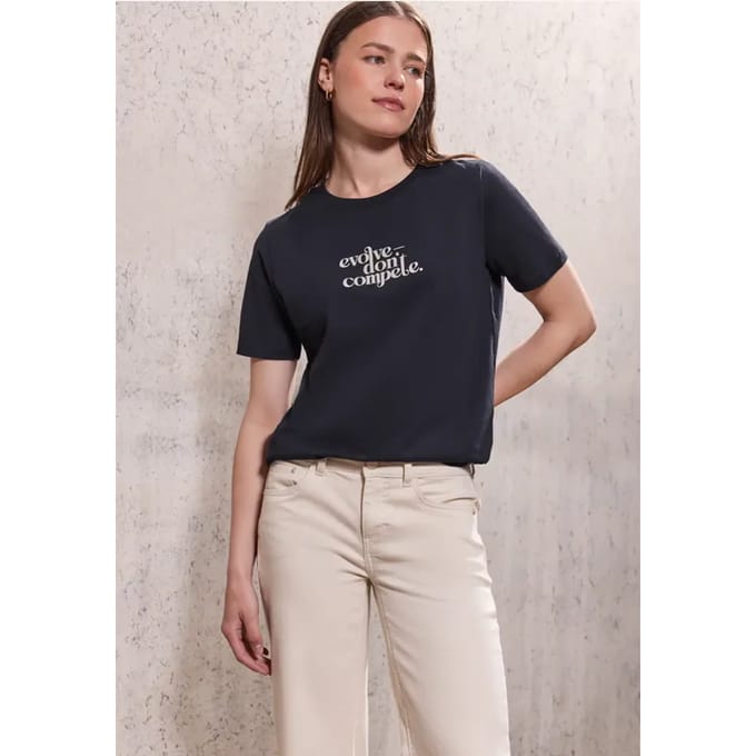 Basic Shirt met print