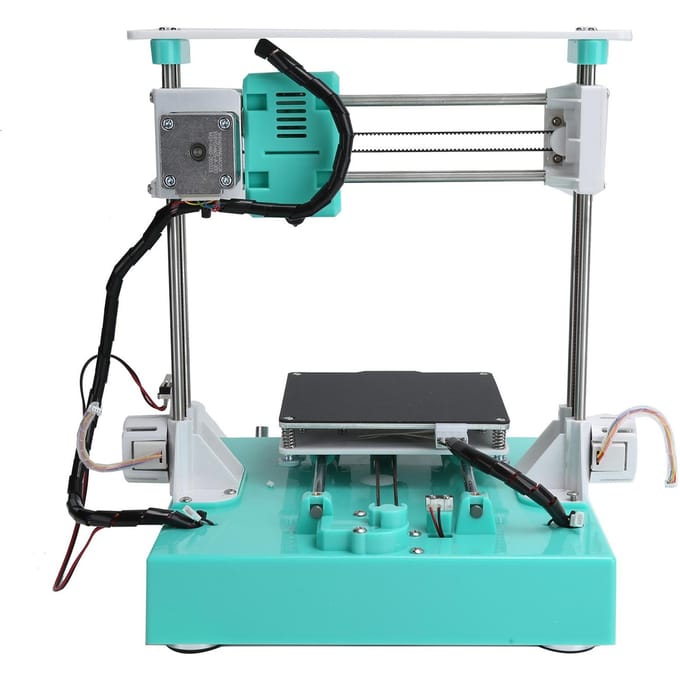 3D-printer Klein Draagbaar Hoge Nauwkeurigheid Thuis Desktop Drukmaterieel K2 plus 110-240V EU-stekker EU Plug gray