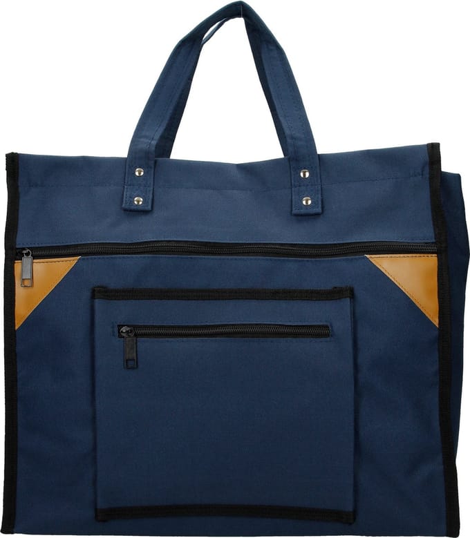 Beagles Shop & Go Boodschappentas - Blauw