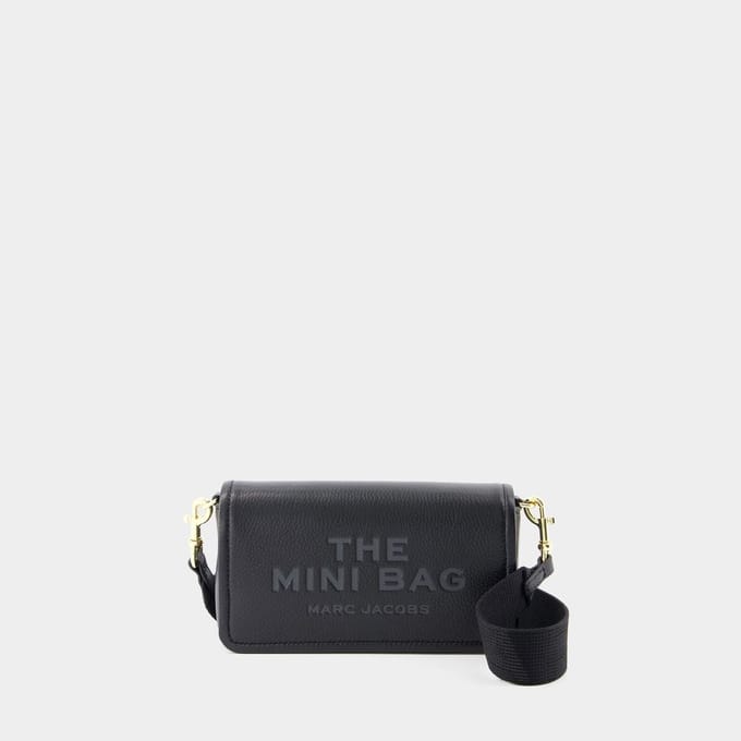 De Mini Crossbody Schoudertas - Marc Jacobs - Leer - Zwart