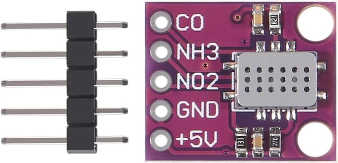 Gas Sensor Board voor Luchtkwaliteitsdetectie - Numerieke Sensor Module
