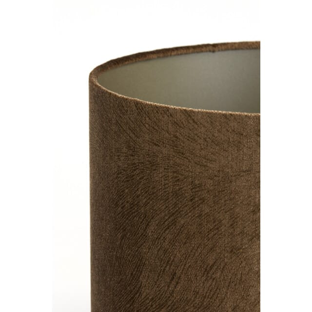 Light & Living - Lampenkap LUBIS - Ø40x30cm - Bruin