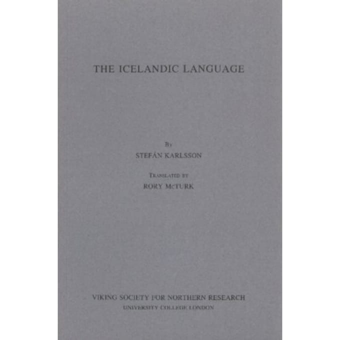 Icelandic Language - Stefan Karlsson