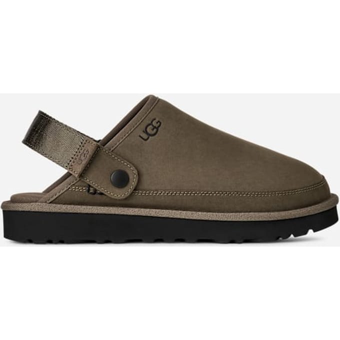 UGG® Goldencoast Clog II Nubuck in Dried Oregano, Nubuck/Polyester/Leather