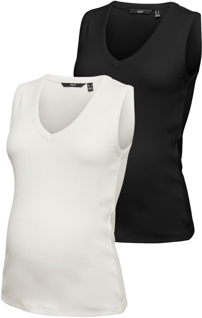 Vero Moda Maternity Top Regular fit V-Hals 2-pack Top