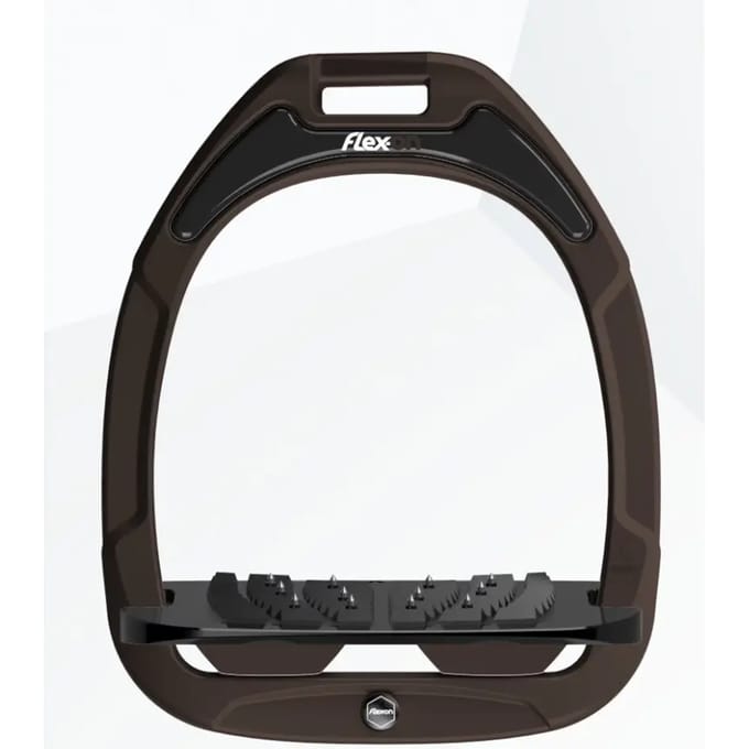 Plat Grip Veiligheidsbeugels Bruin/Zwart/Bruin Flex-On Safe-On