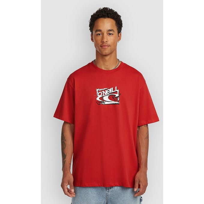 O'Neill Essentials 90'S Logo T-Shirt rood