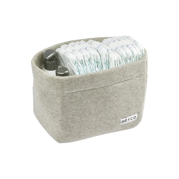 Meyco Baby Knit Basic commodemandje - sand melange - medium