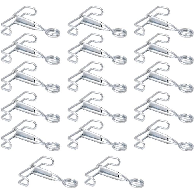 20 STUKS RVS Klem Veer Waterstop Afdichtingsklem Latex Rubber Slangklem white