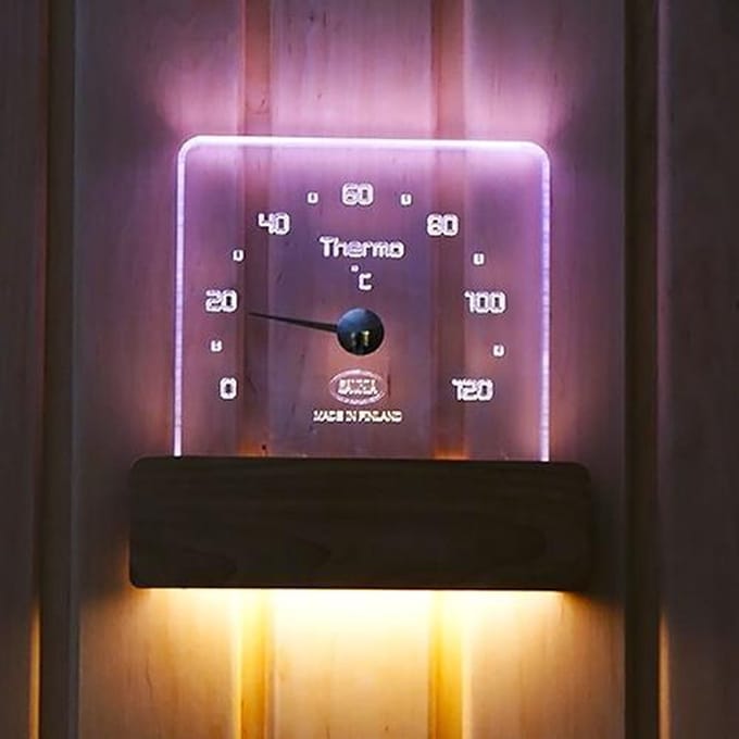 Saunia - Led - Sauna Thermometer - 12V