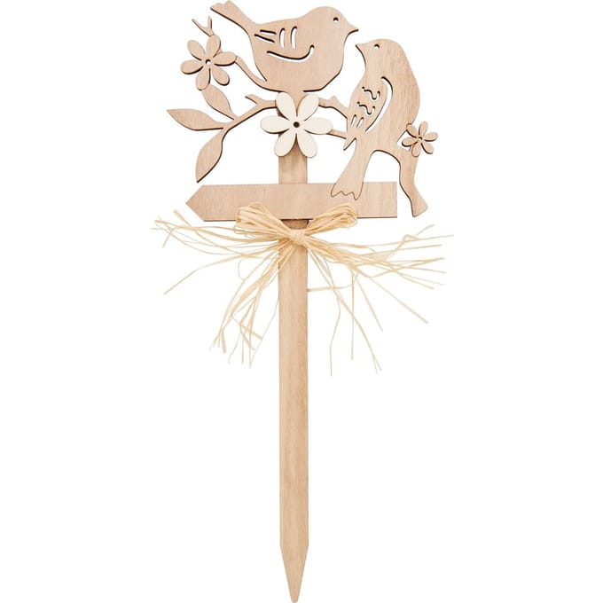 VBS Houten plug "Vogels"