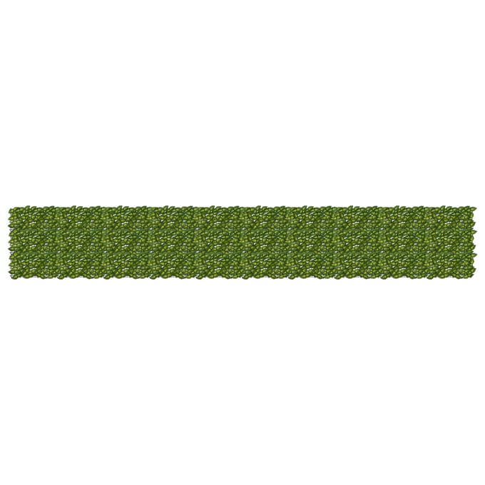 vidaXL - Balkonscherm - met - bladeren - Groen - en - Geel - 500 - x - 75 - cm