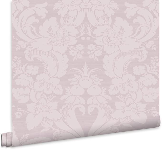 Laura Ashley Martigues Behang - Bloemen - 10mx52cm - Paars