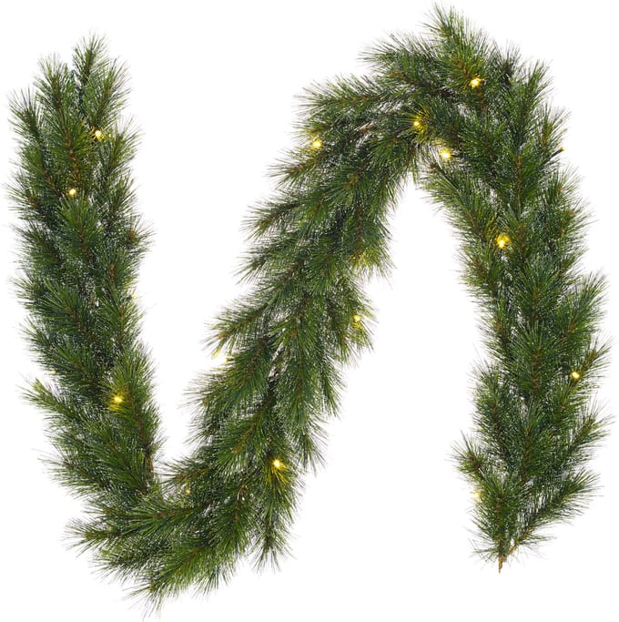 Black Box Trees Glendon Guirlande met LED Verlichting - L180 cm - Groen