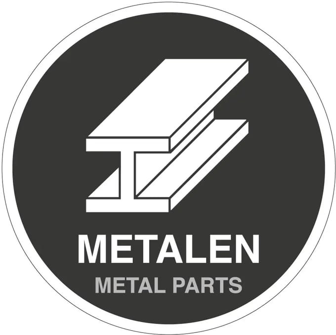 Metaal afval sticker | 30 cm