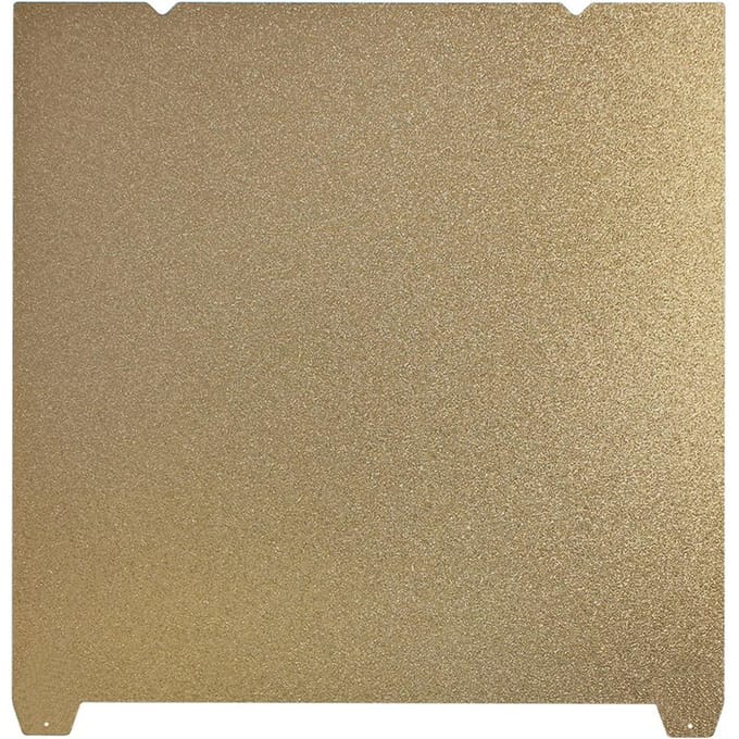 Feuille PEI 3D Lit d'impression Flexible Amovible Acier à ressort Surface de construction 315x310mm Compatible avec or