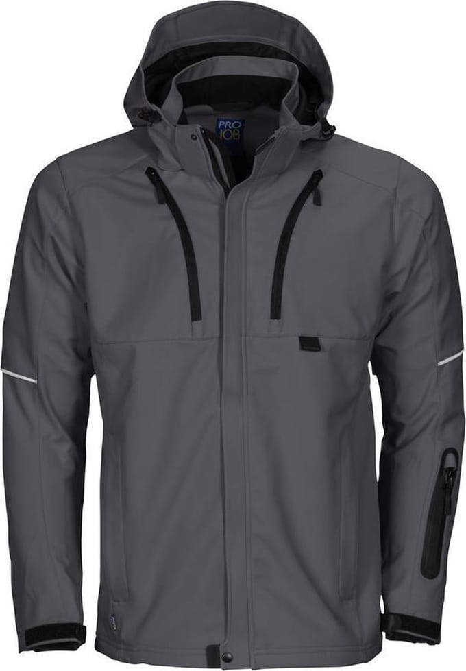 3406 3 LAYER JACKET GREY S