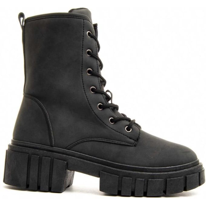 Bota cómoda para mujer.  Montevita  Militarsuav  77300 36 zwart