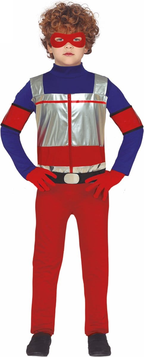 Fiestas Guirca - Kostuum Super Hero 5-6 jaar - Carnavalskleding - Carnaval - carnavalskleding 2027 - Carnaval kostuum