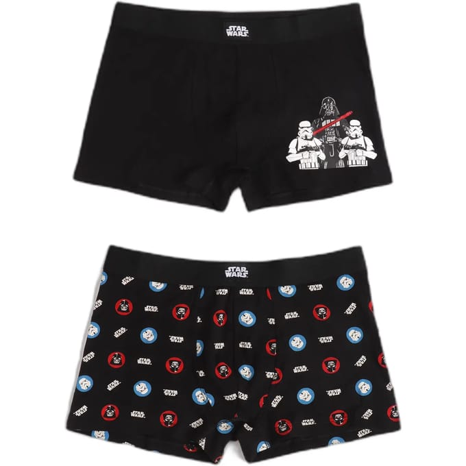 Boxershorts Star Wars Bleu & Rouge (x2)