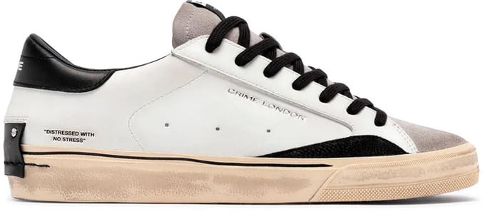 Crime London 10050aa9 Distressed 2.0 Schoenen Wit EU 43 Man