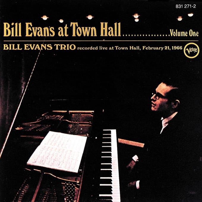 Bill Evans Trio - Bill Evans At Town Hall (Volume One) (LP)