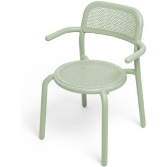 Fatboy toni armchair set van 4 - mist green