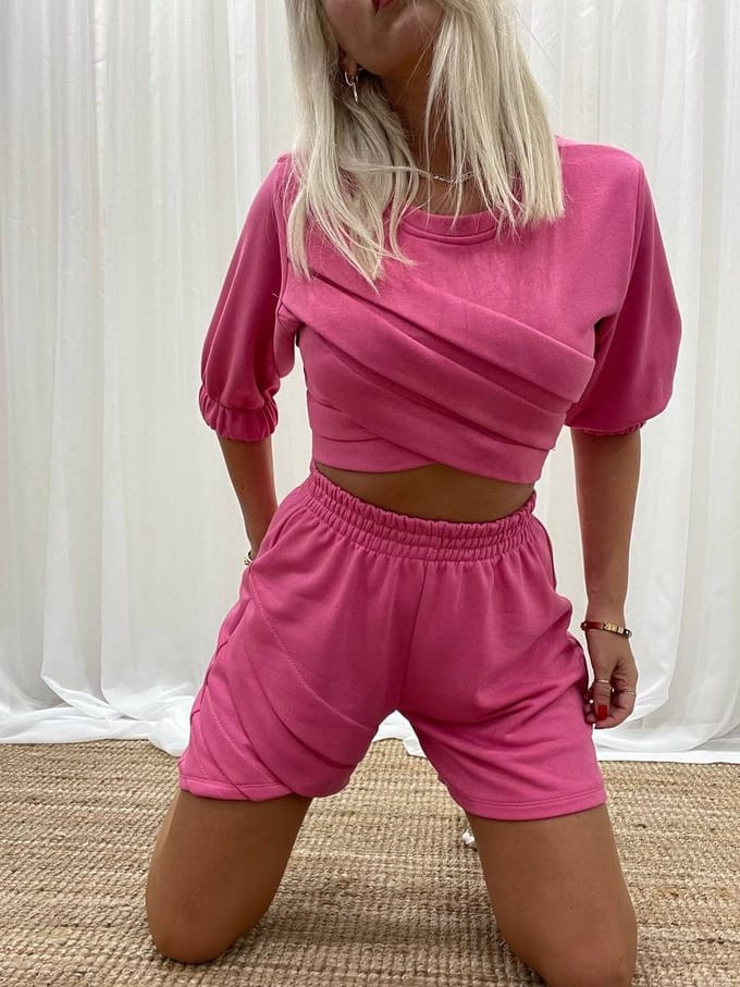 Crop set sirmaza/Fuchsia/SIRMAZA