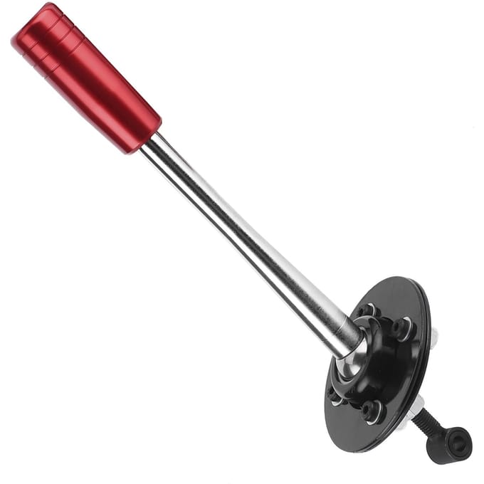 Korte Versnellingspook met Knop Auto Modificatie Geschikt voor E30 E36 E46 E34 E39 E6x Z3 1985‑2010 Red