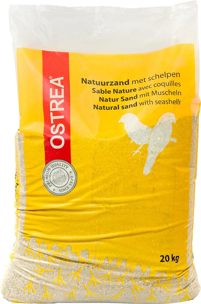 Hobby First Bruin vogelzand m/anijs, 20 kg