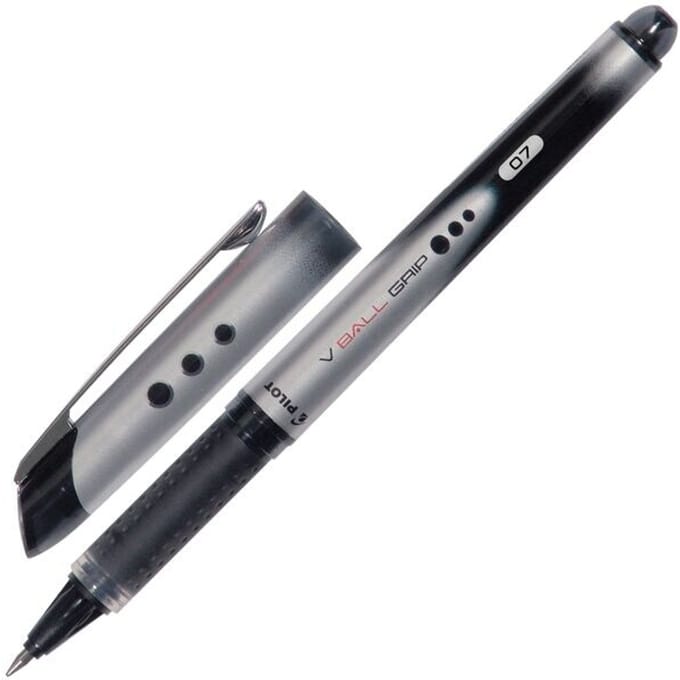 Pilot - Rollerpen V-Ball Grip 0.7 - Zwart - 1 stuks