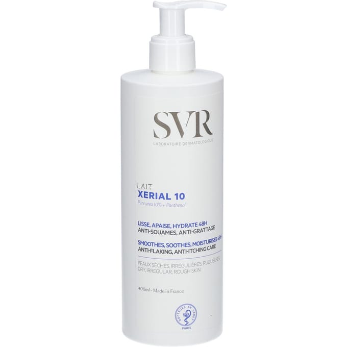 SVR Melk Xérial 10 Pure Urea 10% Panthenol 400ml