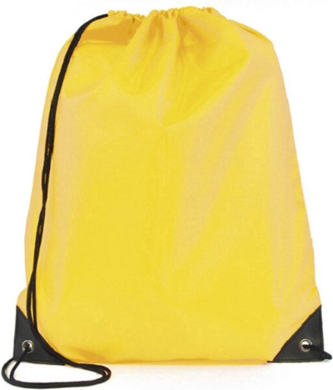 Jumada's - Rugzak - 12 liter - Gymtas - Geel