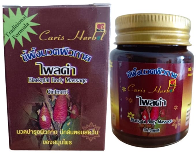 Caris Herbal Black Plai Massagebalsem – 30 g – Origenele Thaise Balsem