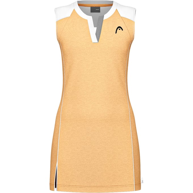 HEAD Play Tech Jurk Dames-Goudgeel